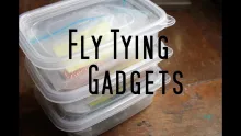 Video thumb for Fly Tying Gadgets: Organizer bins