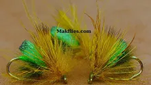 Video thumb for Foam Body Unsinkable Olive Elk Hair Caddis